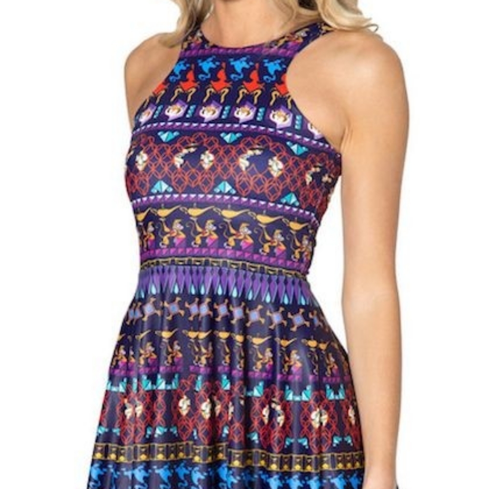 Blackmilk A Whole New World Skater Reversible